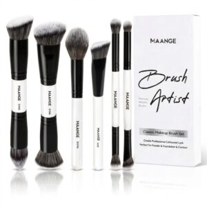 ست براش آرایشی حرفه‌ای ۶ تکه "Artist Brush" از برند MAANGE
