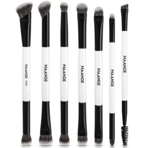 ست ۷ عددی براش و قلممو آرایشی دوطرفه برند MAANGE